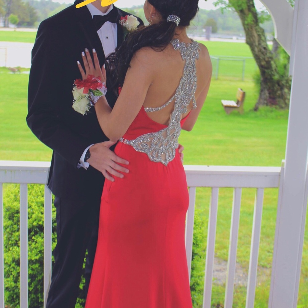 Red Prom Dress - Picture 3 of 4